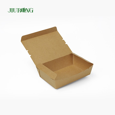 재상할 수 있는 생물 분해성 처분할 수 있는 서류상 음식 콘테이너 상자 900ml