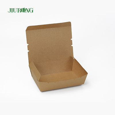 재상할 수 있는 생물 분해성 처분할 수 있는 서류상 음식 콘테이너 상자 900ml