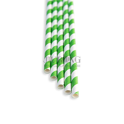 친절한 생물 분해성 서류상 밀짚 6*197mm Eco를 마시는 칵테일