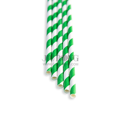 친절한 생물 분해성 서류상 밀짚 6*197mm Eco를 마시는 칵테일