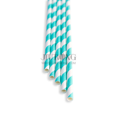 친절한 생물 분해성 서류상 밀짚 6*197mm Eco를 마시는 칵테일
