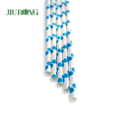 대중음식점 Kraft Eco 친절한 서류상 밀짚 생물 분해성 12*230mm