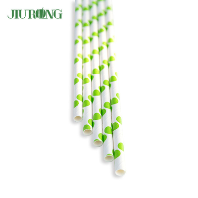 대중음식점 Kraft Eco 친절한 서류상 밀짚 생물 분해성 12*230mm