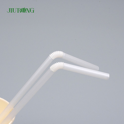 Eco 뜨거운 음료를 위한 친절한 생물 분해성 Pla 밀짚 4.6*150mm 종이 밀짚