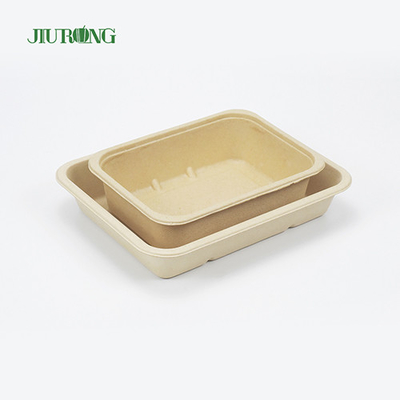 인쇄된 지속 가능한 사탕수수 Bagasse 식품 상자 기름칠 방지 종이