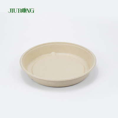 일회용 사탕수수 식품 용기 햄버거 Bagasse 종이 쟁반