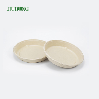 일회용 사탕수수 식품 용기 햄버거 Bagasse 종이 쟁반