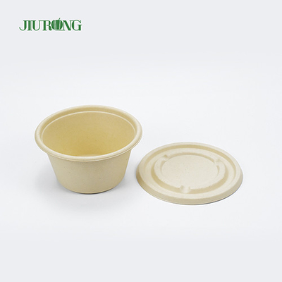Eco 친절한 사탕수수 식품 용기 생물 분해성 사탕수수 테이크아웃 상자 600ml