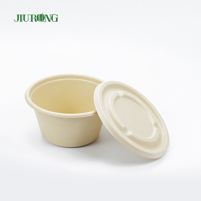 Eco 친절한 사탕수수 식품 용기 생물 분해성 사탕수수 테이크아웃 상자 600ml