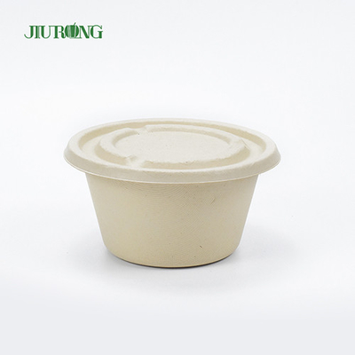 Eco 친절한 사탕수수 식품 용기 생물 분해성 사탕수수 테이크아웃 상자 600ml