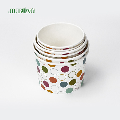 아이스크림을 위해 친절한 음식 급료 생물 분해성 종이컵 18oz Eco