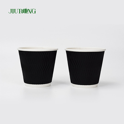 콜라 주스 차 커피 생물 분해성 종이컵 4oz 6.2cm 음식 급료