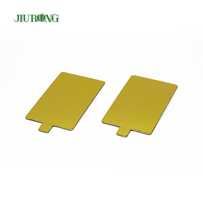 90mm 골드 일회용 케이크 보드