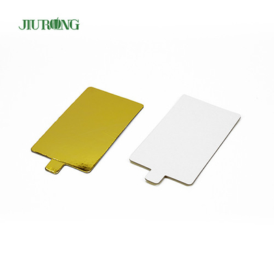 90mm 골드 일회용 케이크 보드