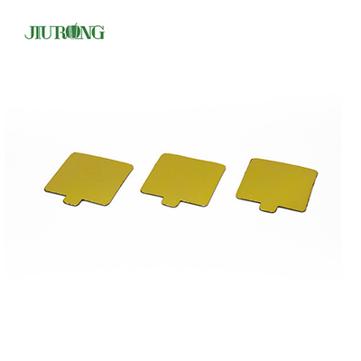 재사용할 수 있는 MDF 금 장방형 케이크 널 처분할 수 있는 100*65mm 기름칠 방지