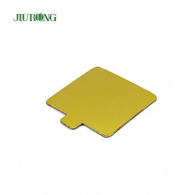 재사용할 수 있는 MDF 금 장방형 케이크 널 처분할 수 있는 100*65mm 기름칠 방지