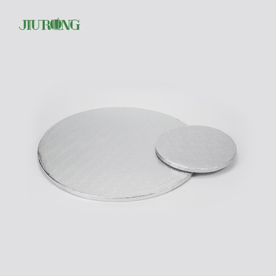 기름칠이 되지 않는 물결 모양 처분할 수 있는 케이크 널 10cm 7 인치 금 각인