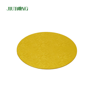 황금 둥근 MDF 처분할 수 있는 케이크 널 드럼 24cm 9 인치 OEM ODM