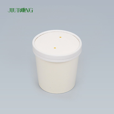 친절한 주문 음식 급료 아이스크림 종이 그릇 마이크로파 안전한 8 OZ Eco