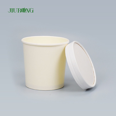친절한 주문 음식 급료 아이스크림 종이 그릇 마이크로파 안전한 8 OZ Eco