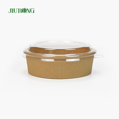 햄버거 빵을 위한 지속 가능한 Eco 친절한 생물 분해성 종이 그릇 1500ml