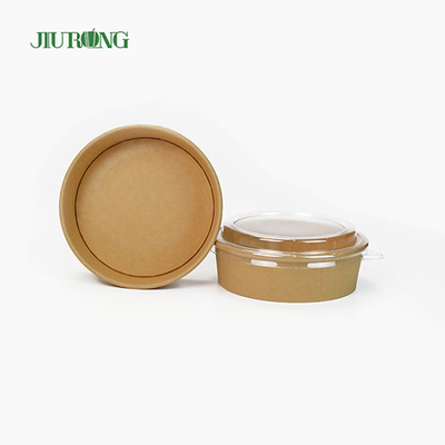 햄버거 빵을 위한 지속 가능한 Eco 친절한 생물 분해성 종이 그릇 1500ml