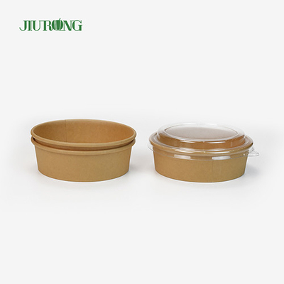 햄버거 빵을 위한 지속 가능한 Eco 친절한 생물 분해성 종이 그릇 1500ml