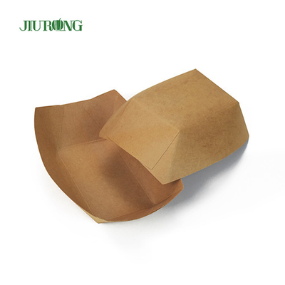 재상할 수 있는 생물 분해성 서류상 콘테이너 85*50*45mm 물결 모양 Kraft