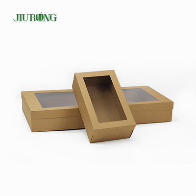 Eco 친절한 생물 분해성 테이크아웃 용기 150mm 골판지