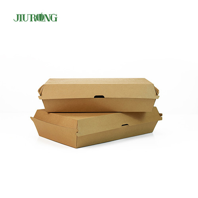 2100ml 환경 친화적인 테이크 아웃 포장 식품 등급 종이 도시락 크래프트