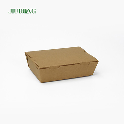 재상할 수 있는 생물 분해성 처분할 수 있는 서류상 음식 콘테이너 상자 900ml